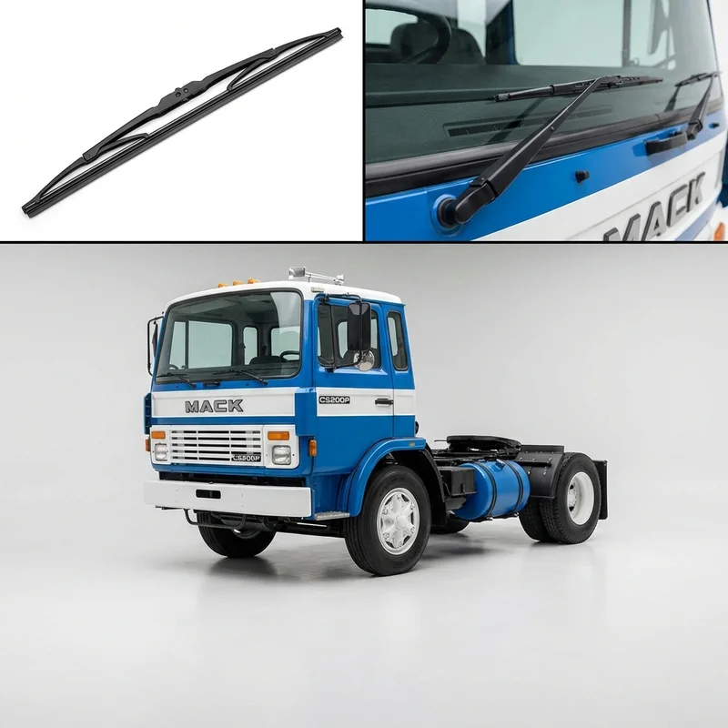 Mack CS200P Mid-Liner (1986 - 2001) 乘客側水撥 - 1